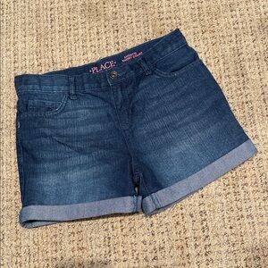 Children’s Place Dark Blue Jean Shorts